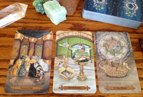 Mystical Cats Tarot 04 Card Samples