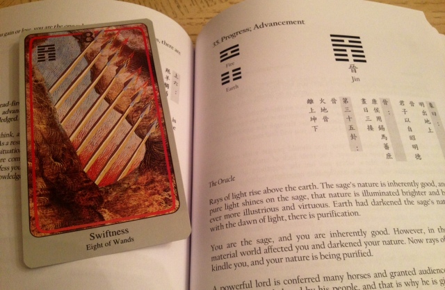 Haindl Tarot - I Ching Book Compare 02 Great