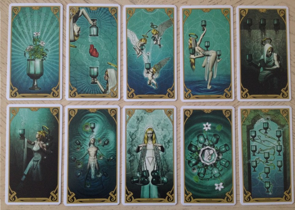 Night Sun Tarot 05 Cups