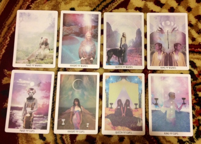 Starchild Tarot Minors - Court Cards, Wands and Cups