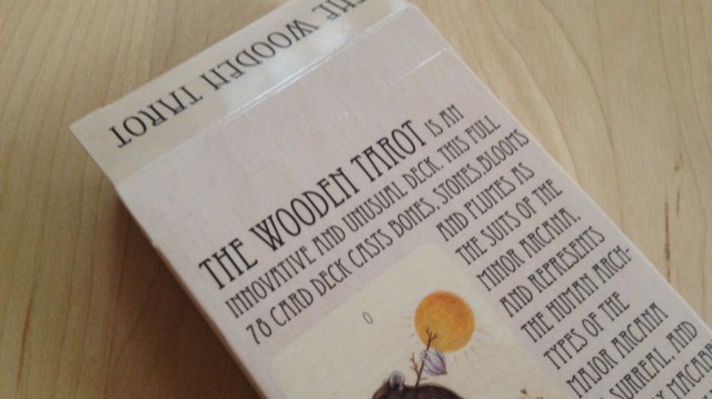 Wooden Tarot - Box Flap