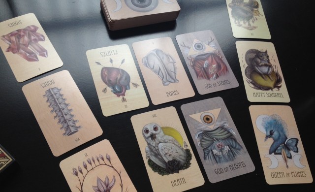 Wooden Tarot - First Reading 2