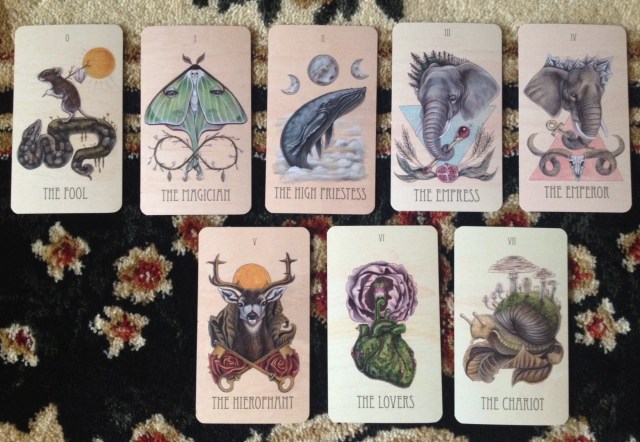 First Septenary of the Majors. Click on image for closer viewing.