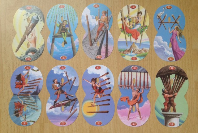 Infinity Tarot - Minors Wands Pips