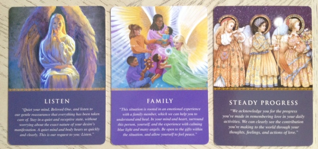 Daily Guidance Oracle (Virtue) - Three Cards 1