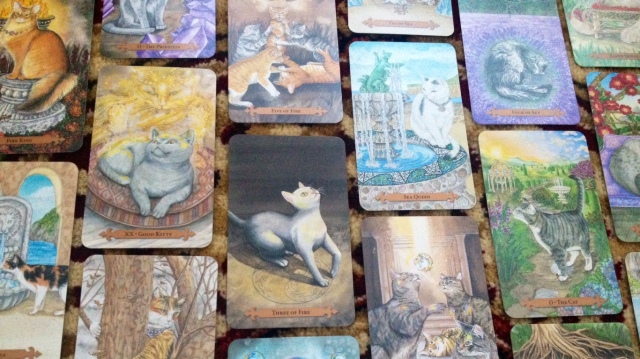 Mystical Cats Tarot by Lunaea Weatherstone and Mickie Mueller (Llewellyn)