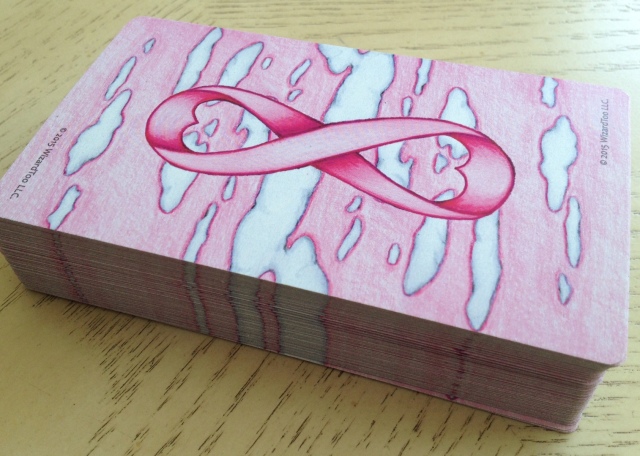 Tarot Pink 02 Card Back 2