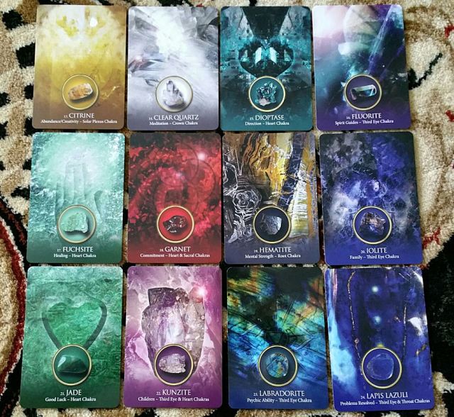 Eternal Crystals Oracle Cards 11 Cards