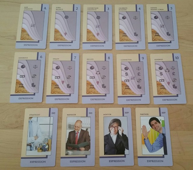 Corporate Tarot 08 Expression