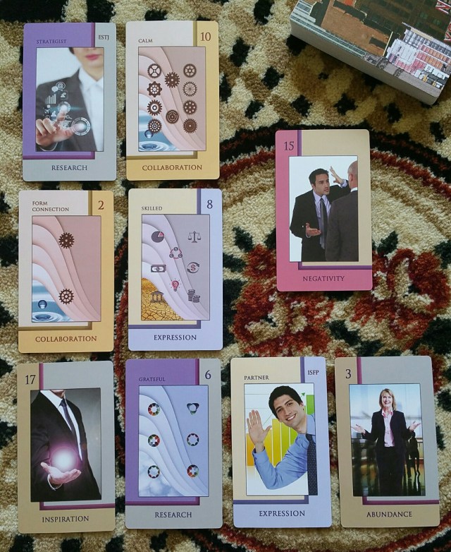 Corporate Tarot 12 Spread Reading