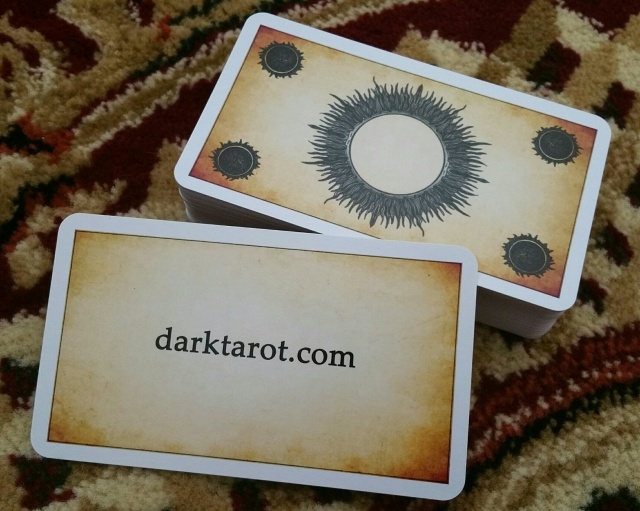 Dark Tarot 07 Card Backs
