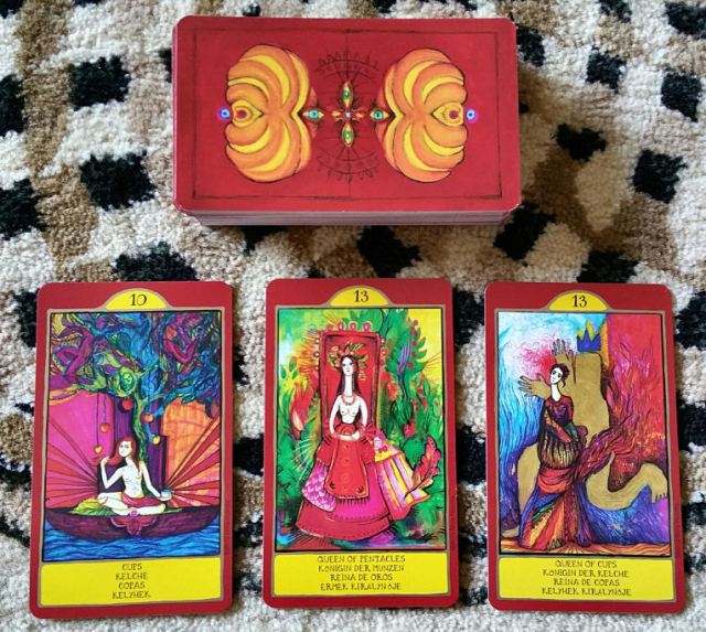 Gypsy Palace Tarot 18 Three Card Spread