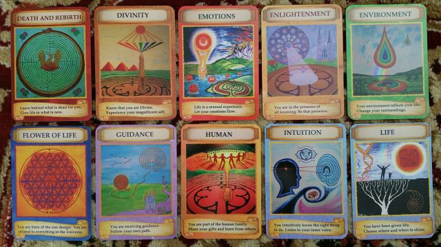 Labryinth Wisdom Cards 05 Cards