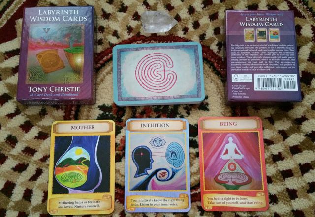 Labryinth Wisdom Cards 14 Three Card Reading