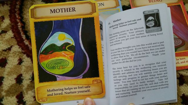 Labryinth Wisdom Cards 15 Mother