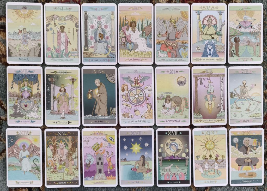 Review of the Luna Sol Tarot by Mike Medaglia benebell