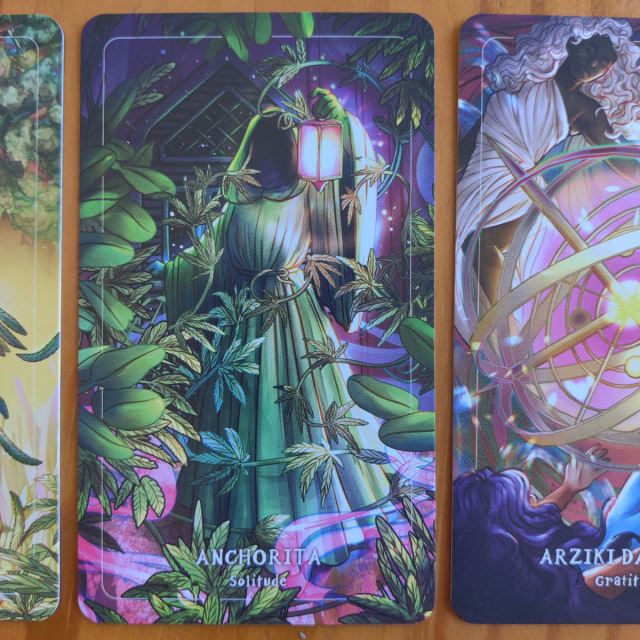 Tarot Cannabis Oracle – 22 Arcanos Mayores Con Ilustraciones De Cepas únicas